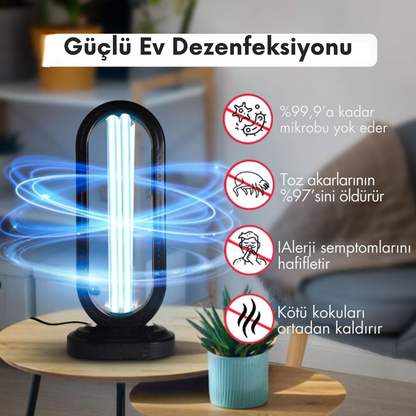 CleanOva™ – Kimyasalsız UV-C Ortam Temizleyici