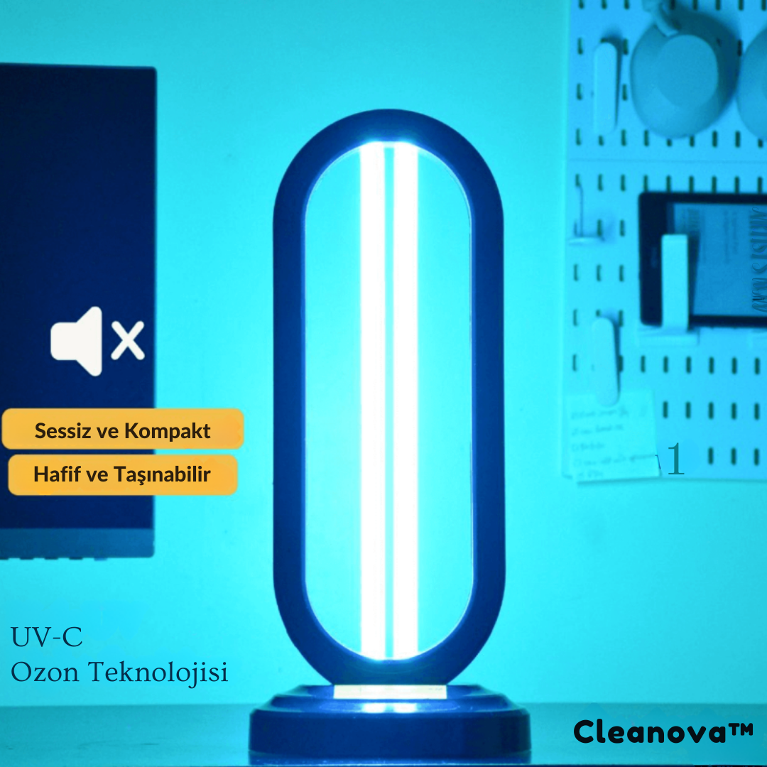 CleanOva™ – Kimyasalsız UV-C Ortam Temizleyici